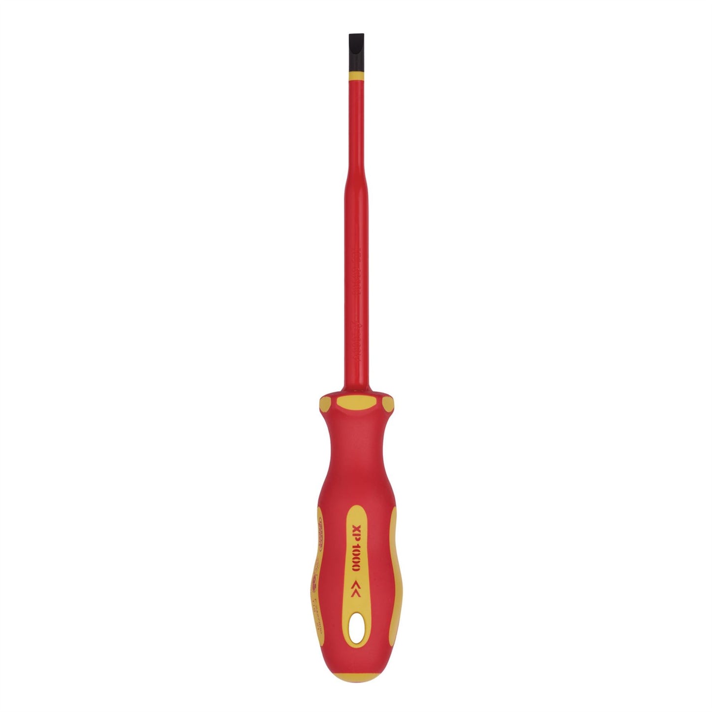 Draper Ergo Plus Slimline Plain Slot VDE Screwdriver (5.5mm x 125mm) - 02161