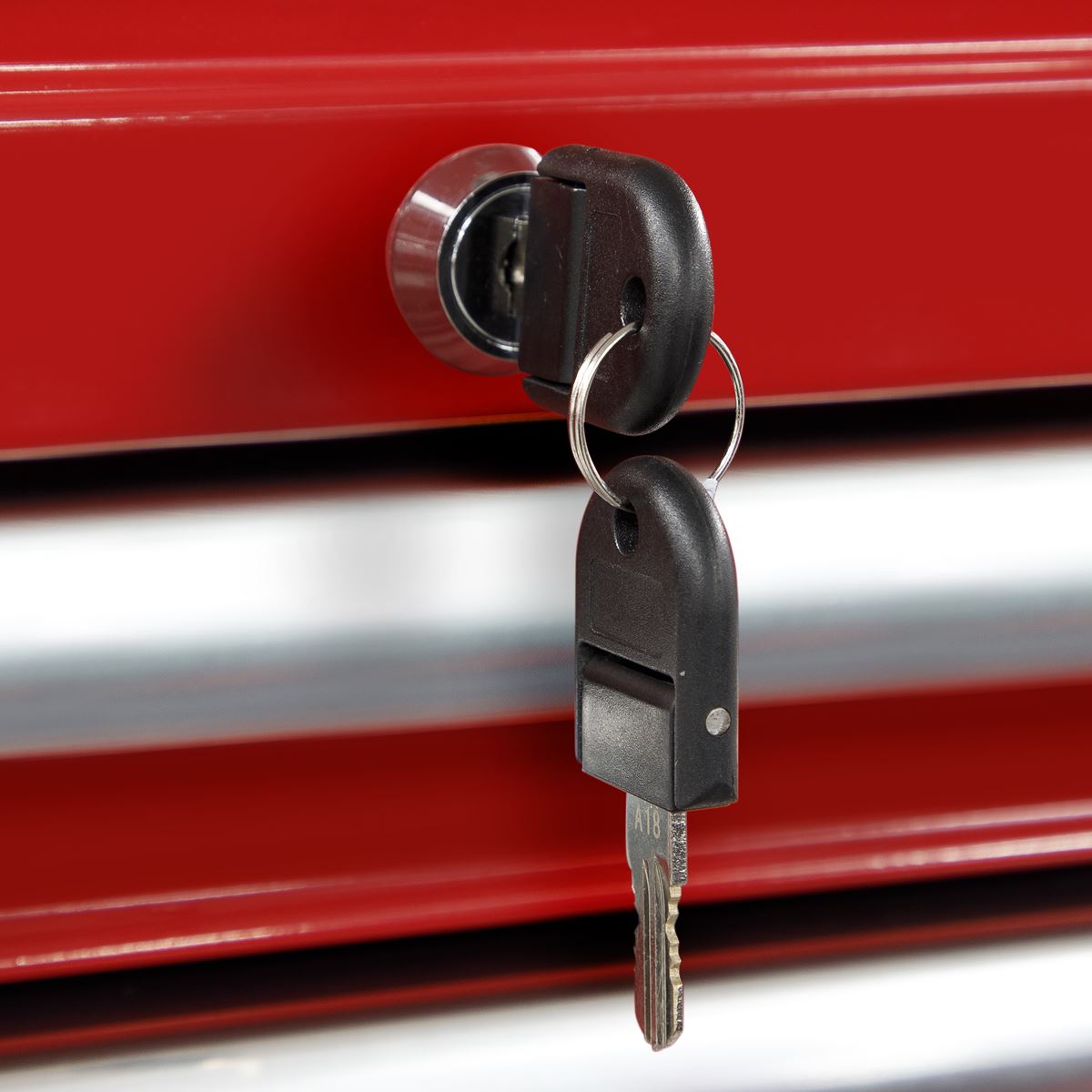 Sealey Mid-Box 2 Drawer with Ball Bearing Slides - Red AP26029T