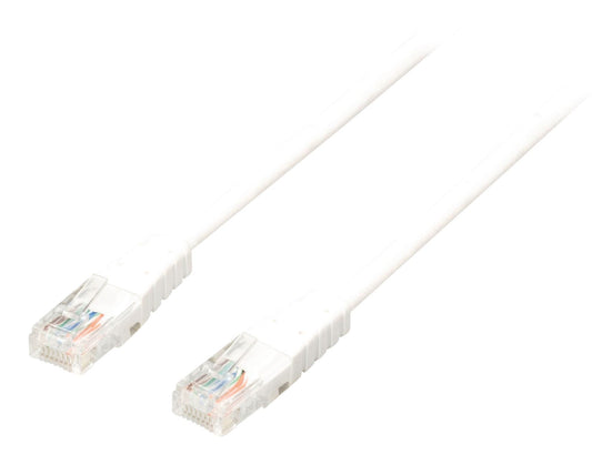 Bandridge CAT5e UTP Network Cable RJ45 (8P8C) Male to RJ45 (8P8C) Male 20m White