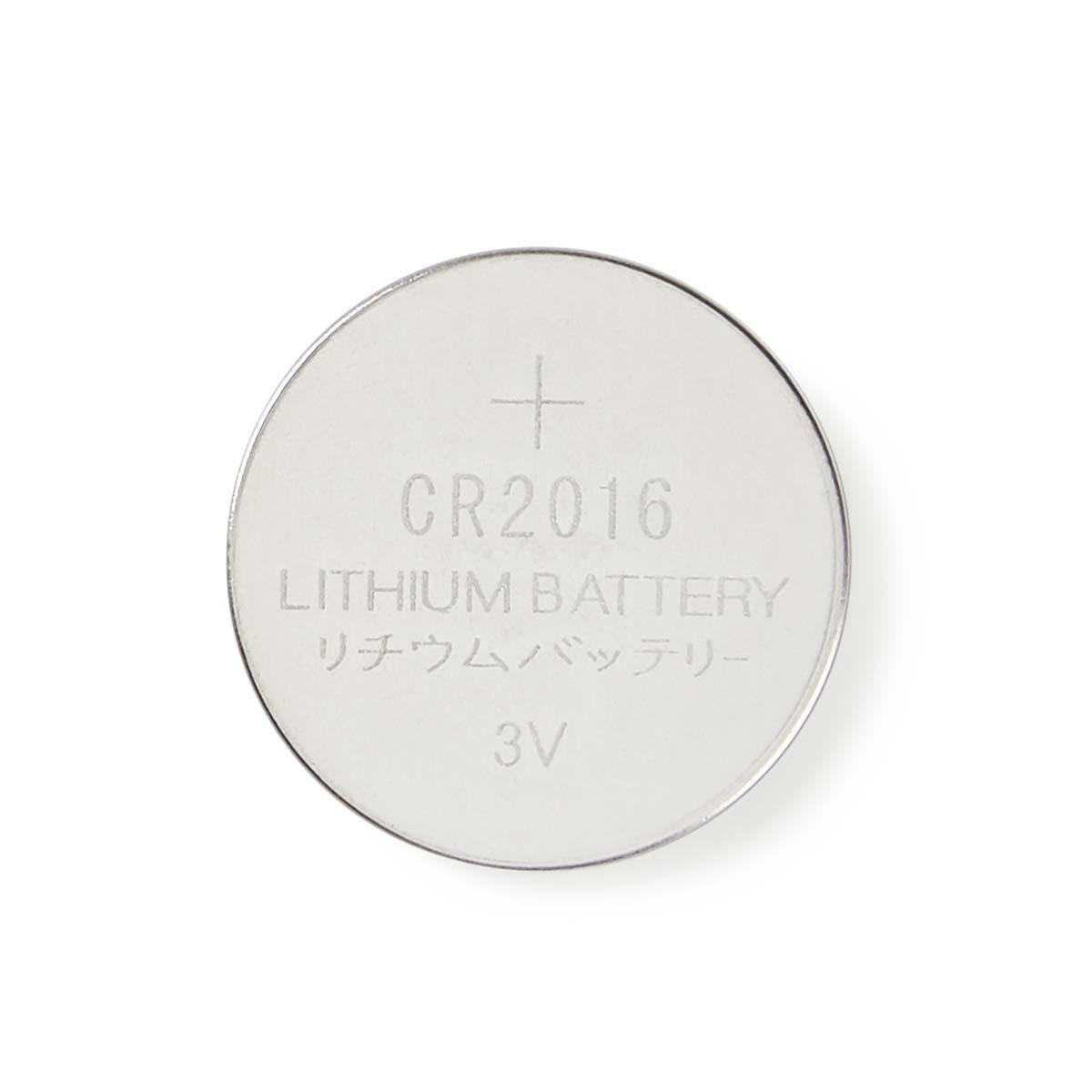 Nedis Lithium Button Cell Battery CR2016 3V 5 pieces Blister BALCR20165BL