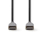 Nedis DisplayPort 1.4 Cable AOC DisplayPort Male to Male 20m Black