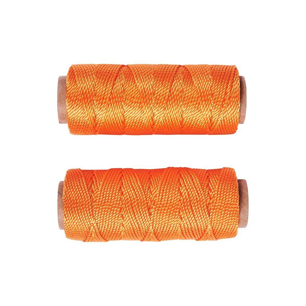 2 Piece 50m Builders Line Brick Masonry Home Diy Rope String Building 10Kg Limit - G3990