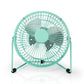 Nedis Metal Mini Fan 15cm Diameter USB Powered Turquoise - FNDK1TQ15