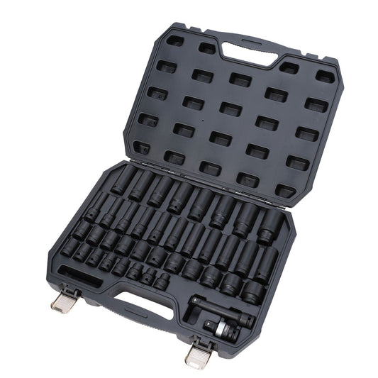 Draper Hi-TORQ Impact Socket Set, 1/2" Sq. Dr. (40 Piece)