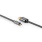 Nedis HDMI Connector to HDMI Micro Connector Gun Metal Grey Braided Cable - CVTB34700GY20