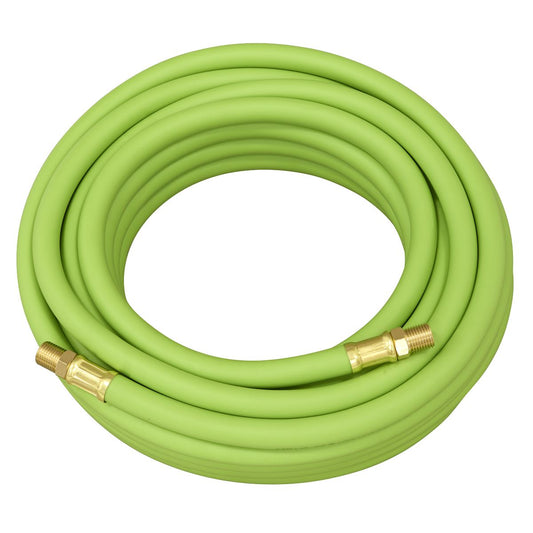 Sealey High-Visibility Hybrid Air Hose with 1/4"BSP Unions 10m x 8mm AHH10