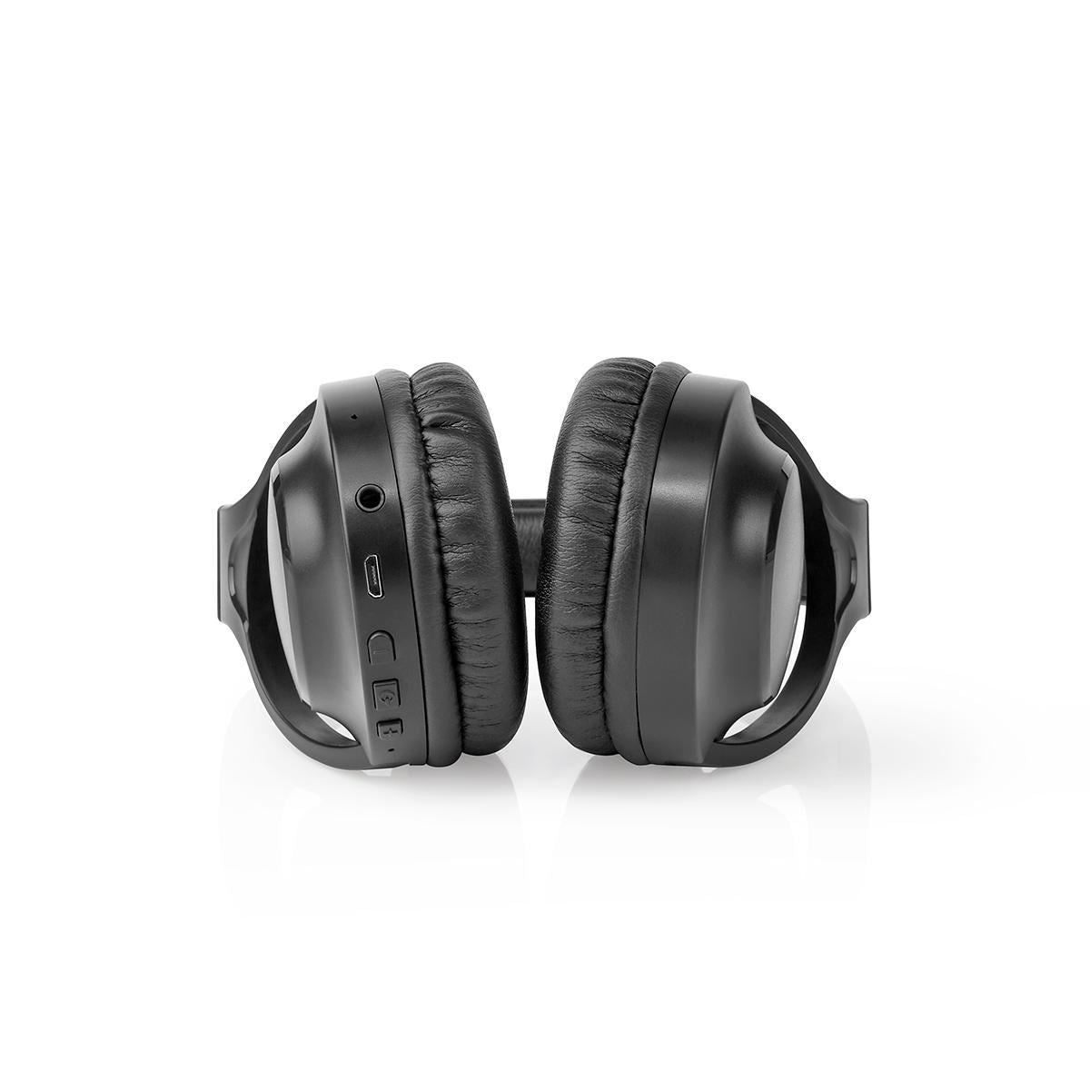 Nedis Wireless Headphones Bluetooth® Over-ear Black - HPBT1201BK