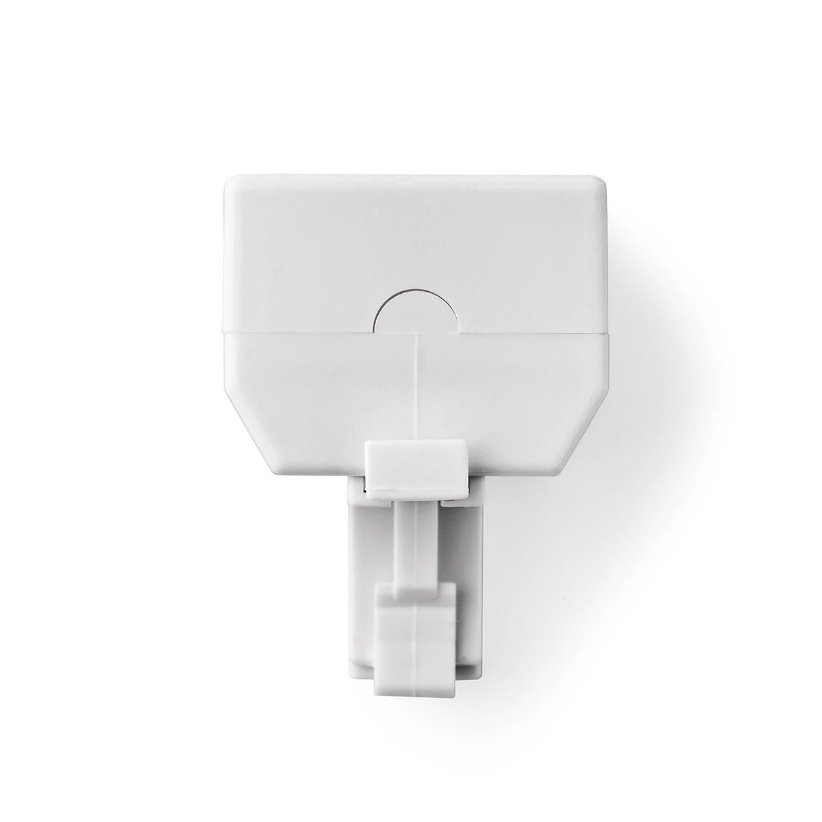 Nedis Telecom Splitter RJ11 Male to 2x RJ11 Female White TCGP90995WT