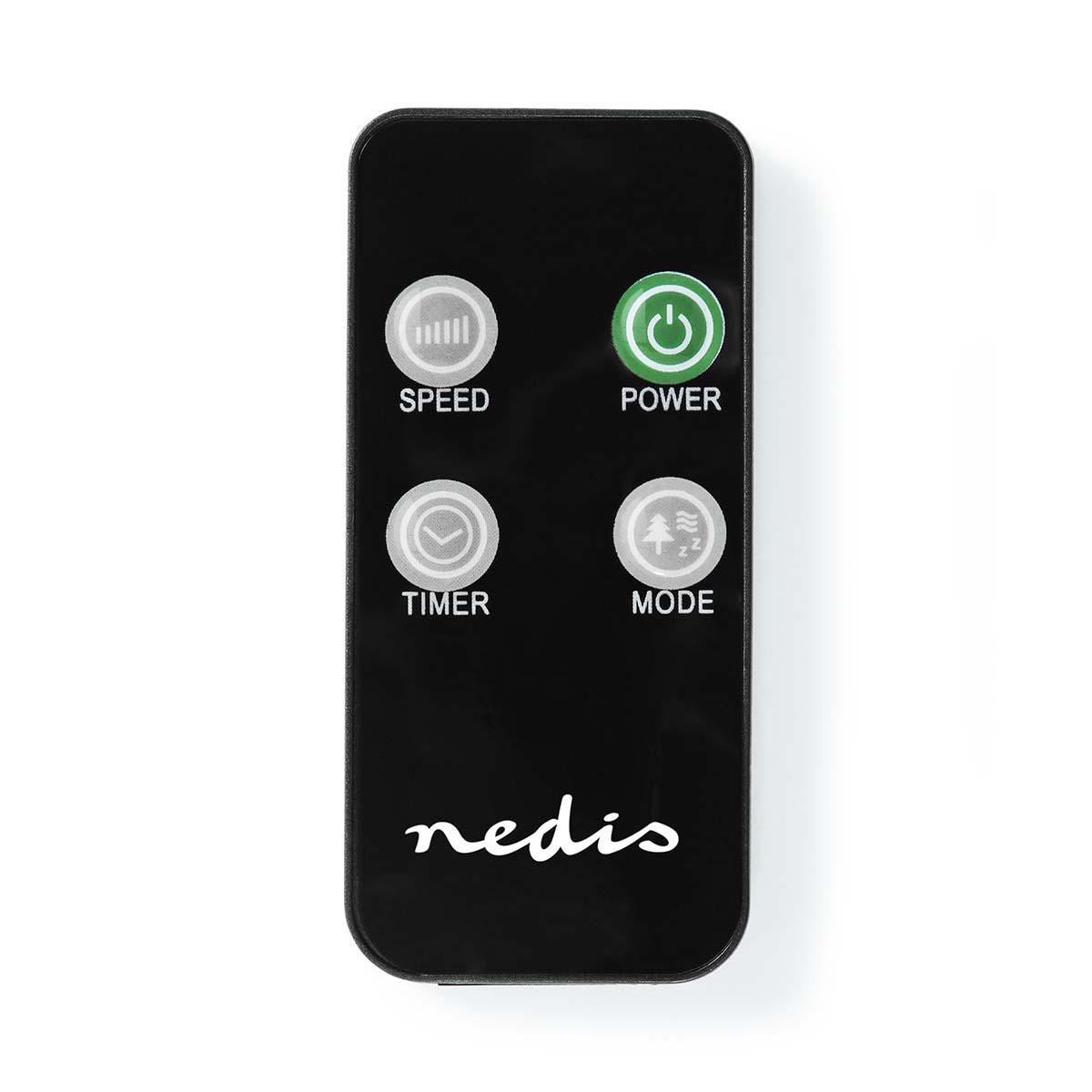 Nedis Stand Fan 40cm 3-Speed Oscillation 40W Adjustable height Shut-off Timer - FNST15CBK40