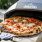 Dellonda Gas Pizza Oven with Gas Regulator, Water Resistant Cover/Carry Bag & 12" Pizza Peel, Portable Outdoor Pizza Maker, Authentic Stone Baked Pizza, Great for Barbecues - DG257 DG257