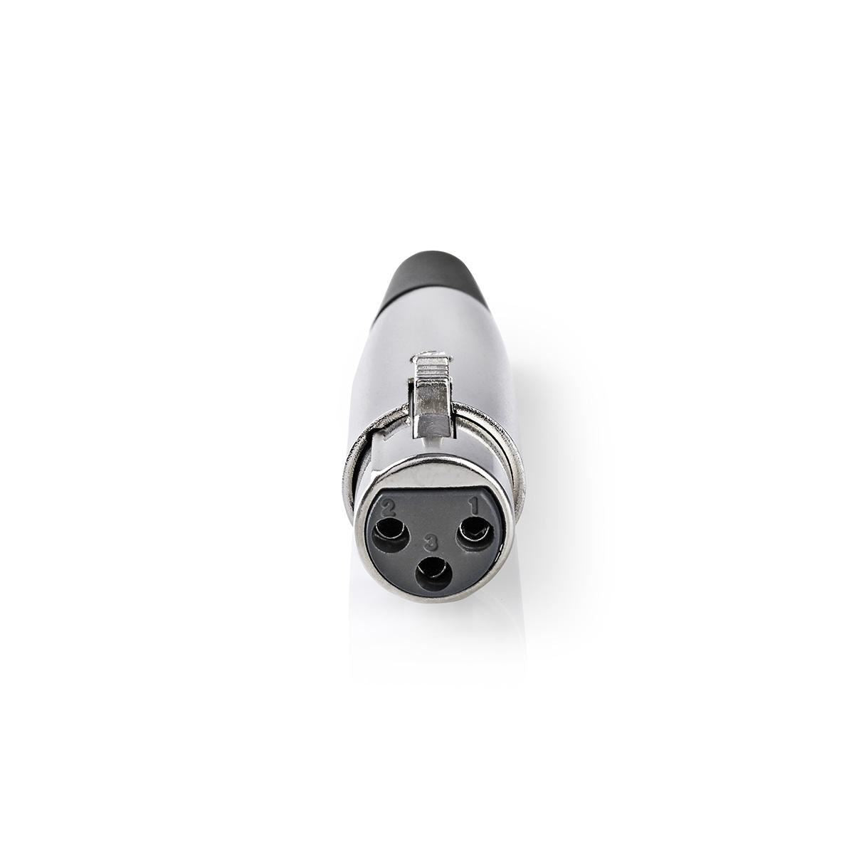 Nedis XLR Connector XLR 3-pin Female 25 pieces Metal CAVC15902ME
