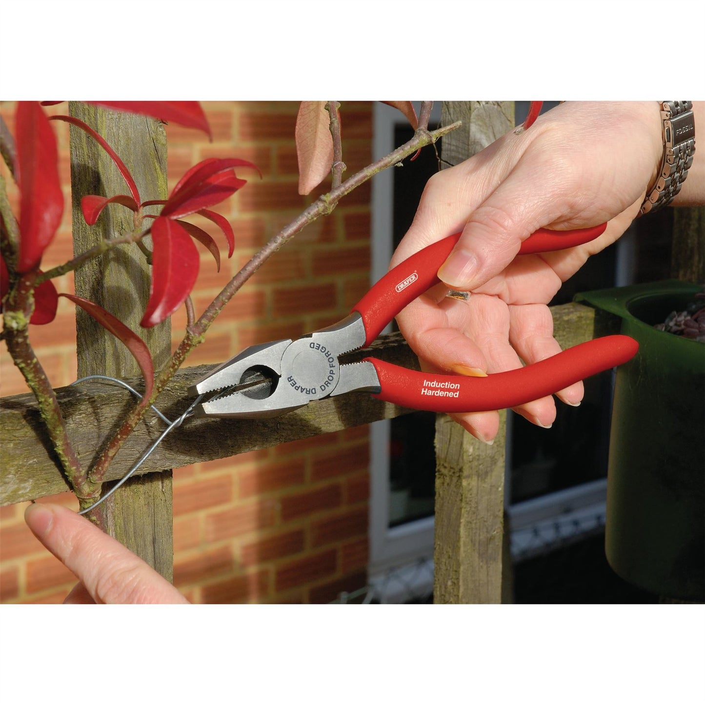 1x 3 Piece Draper 160mm Pliers Set With PVC Dipped Handles - 67924