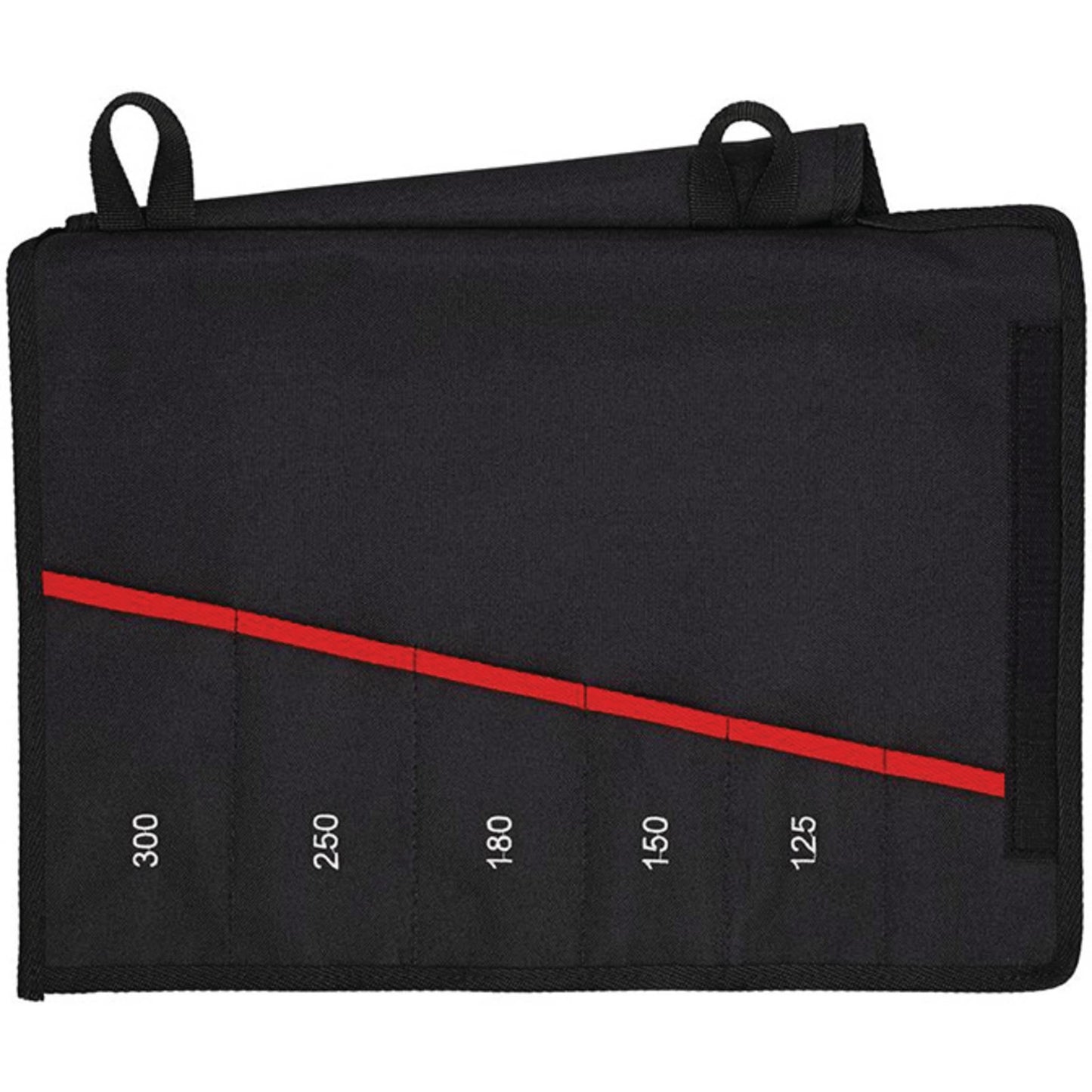 KNIPEX 00 19 55 S4 LE Roll-Up Case for Pliers Wrenches, 6 Compartments, 340mm