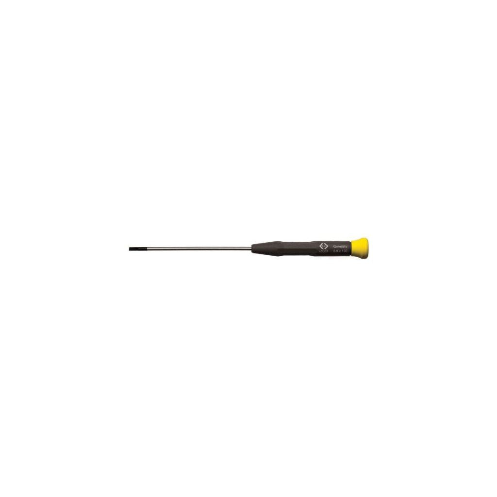 CK Tools Precision Screwdriver Slotted 1.5x60mm T4880X 15