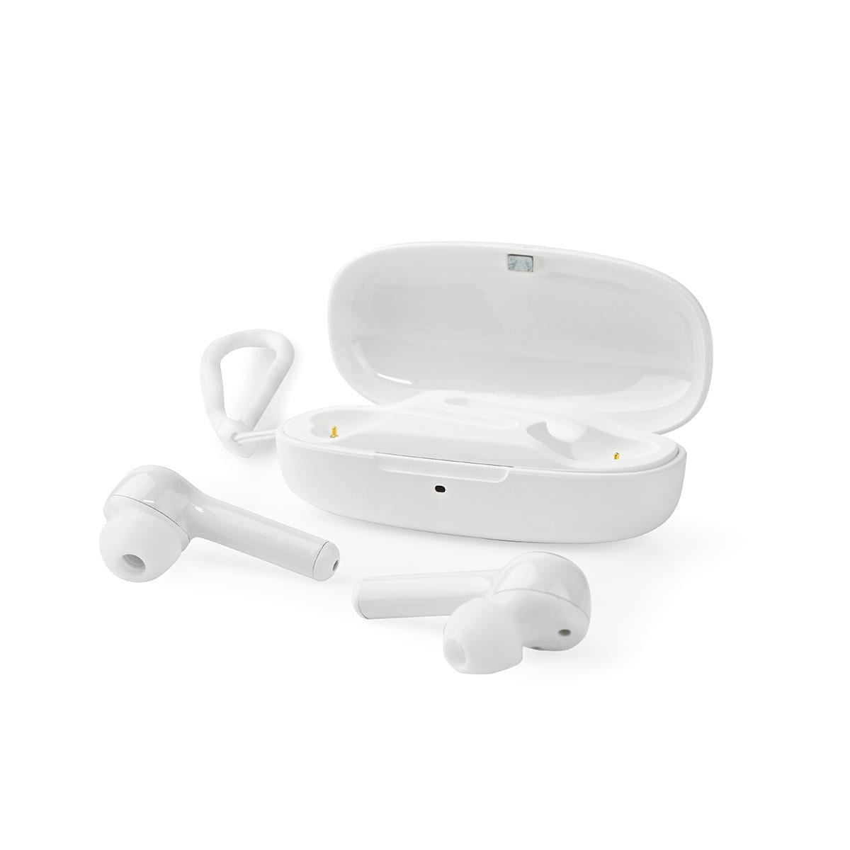 Fully Wireless Bluetooth Earphones 6hr Voice/Touch Control Design Chargeable - HPBT5055WT