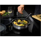Fiskars HF Steel saut? pan 26cm/3,2L w/lid