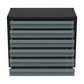 Sealey Modular Racking Mid Unit 6 Drawers 580mm APMRM1