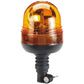 Draper 12/24v Flexible Spigot Base Rotating Beacon 63880