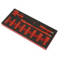 Sealey Insulated Socket Set with Tool Tray 11pc 3/8"Sq Drive - VDE Approved TBTE01