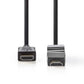 Nedis High Speed HDMI Cable to HDMI Connector Rotatable 1.5m Black