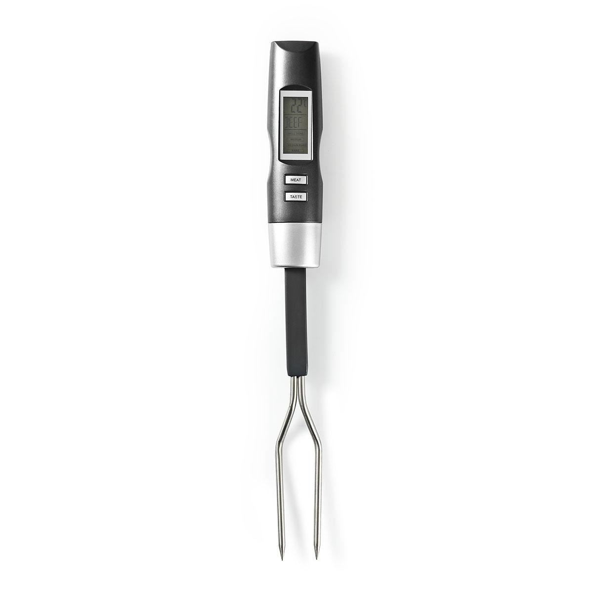 Nedis Meat Thermometer 0 to 250°C Digital Display KATH108GY