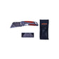 Amtech Folding Lock-Back Utility Knife - Wooden Grip - S0305