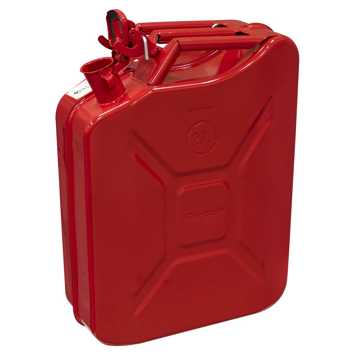Sealey Jerry Can 20L - Red JCY20R