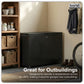 Baridi Freestanding Chest Freezer 299L Capacity - Black DH261