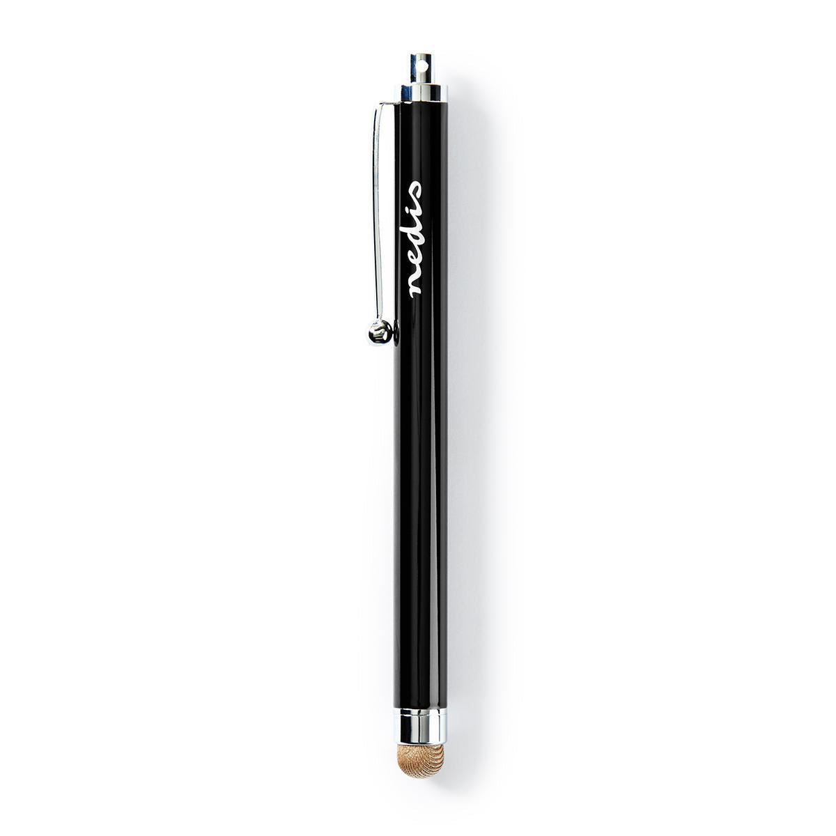 Nedis Stylus With Copper Cloth Tip Metal Black - STYLC101BK