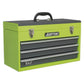 Sealey Tool Chest 3 Drawer Portable - Hi-Vis Green/Grey AP9243BBHV