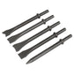 Sealey Air Hammer Chisel Set 5pc 170mm .401" Shank SA11C
