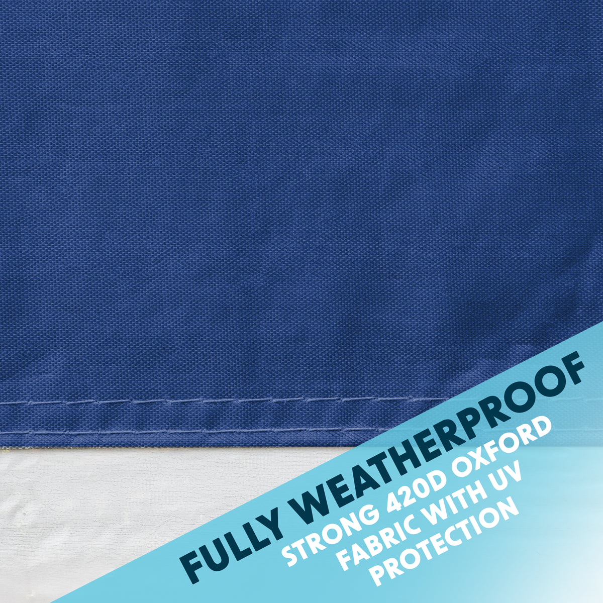 Dellonda Premium Gazebo/Marquee Side Walls/Doors/Windows, Fits 3 x 3m Models - Blue DG147