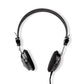 Nedis Wired Headphones 1.1m Round Cable On-Ear Lightweight Black - HPWD1104BK