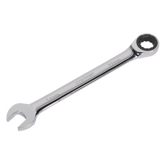 Sealey Ratchet Combination Spanner 17mm RCW17