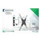 Konig TV wall mount/bracket full motion 26-42"/66-107 cm 30 kg/66 lbs - TVWM5530BK
