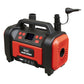 Sealey Rechargeable Tyre Inflator & High Volume Air Pump 12V MAC13DR