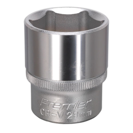 Sealey WallDrive Socket 29mm 1/2"Sq Drive S1229
