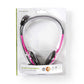 Nedis PC Headset On-Ear 2x 3.5mm Connectors 2m Pink CHST100PK