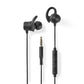 Nedis Sport Headphones Wired In-Ear 1.2m Cable Black