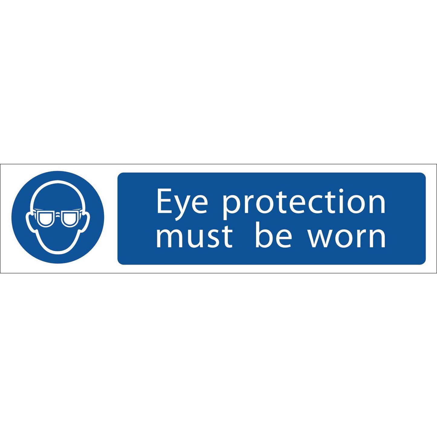 Genuine Draper 'Eye Protection' Mandatory Sign | 73085