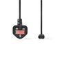 Nedis Power Cable UK Plug to IEC-320-C7 5m Black PCGP11140BK50