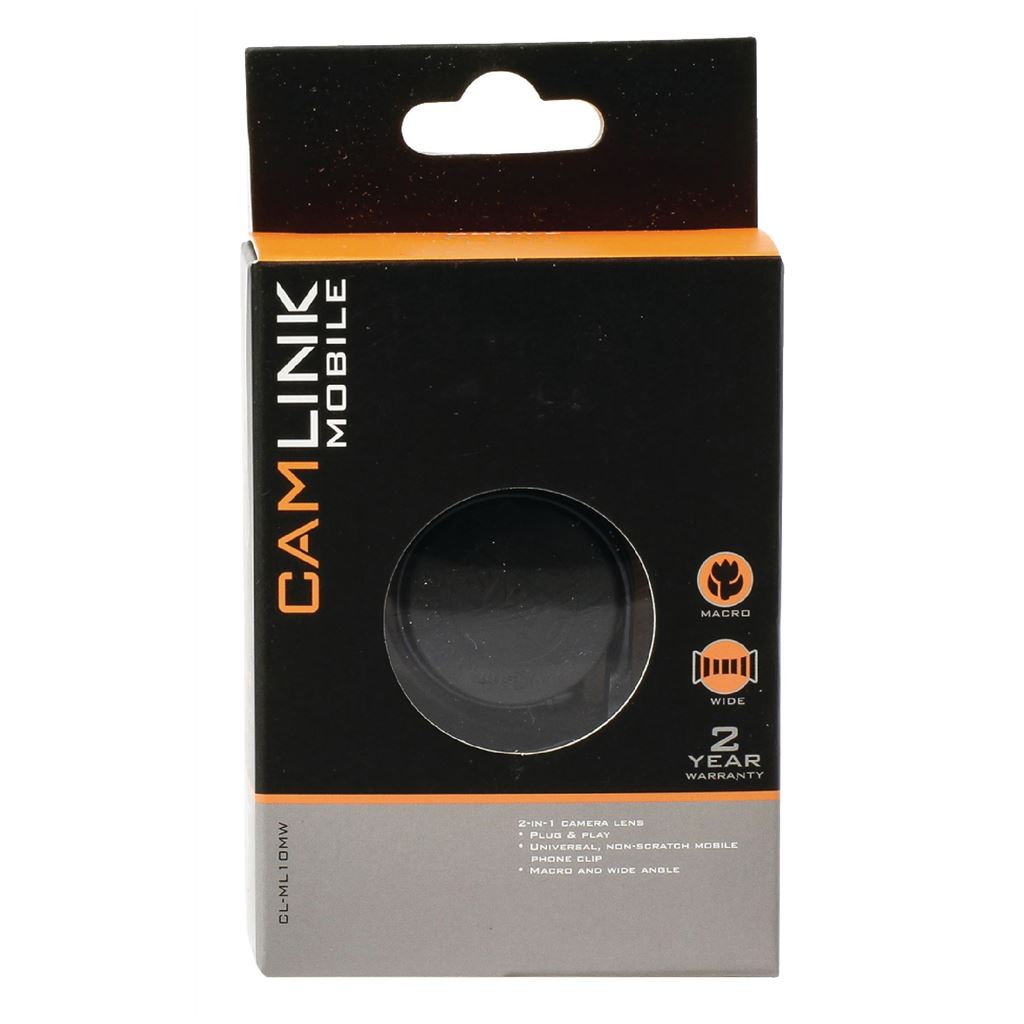 Camlink Mobile phone 2-in-1 lens - CL-ML10MW