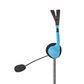 Nedis PC Headset On-Ear 2x 3.5mm Connectors 2m Blue CHST100BU