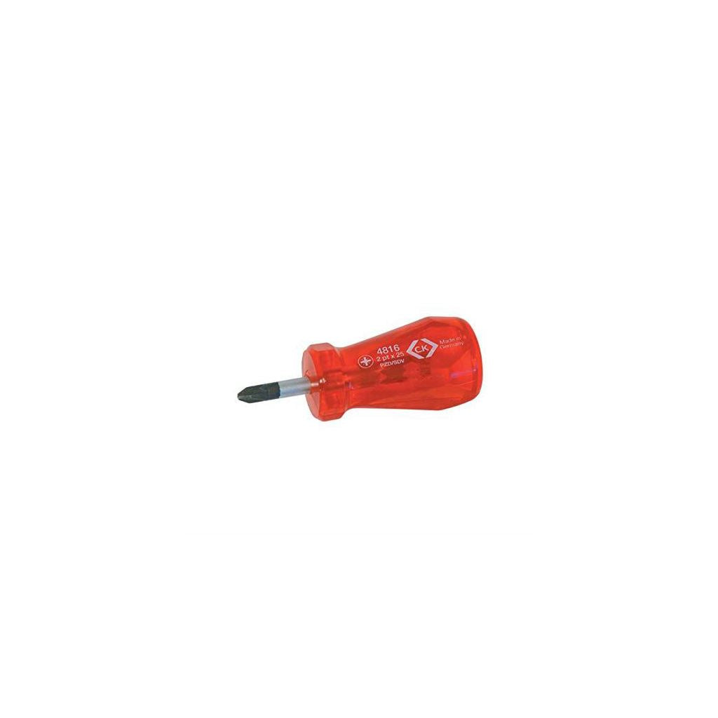 CK Tools HDClassic Stubby Screwdriver PZ2x25mm  T4816 2