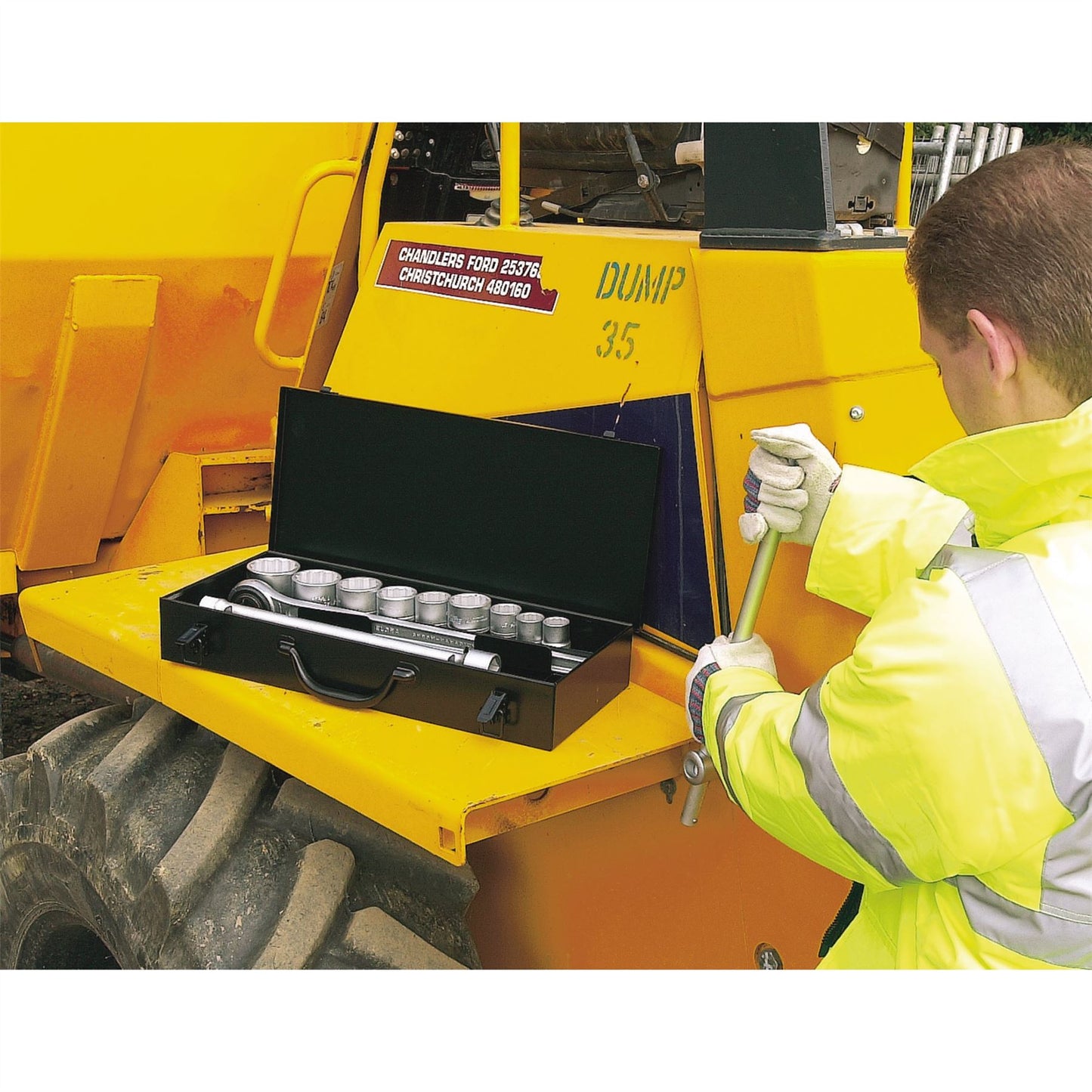 Elora 3/4" Square Drive Metric mm Socket Set 13 Piece Professional Quality Tools - 00385