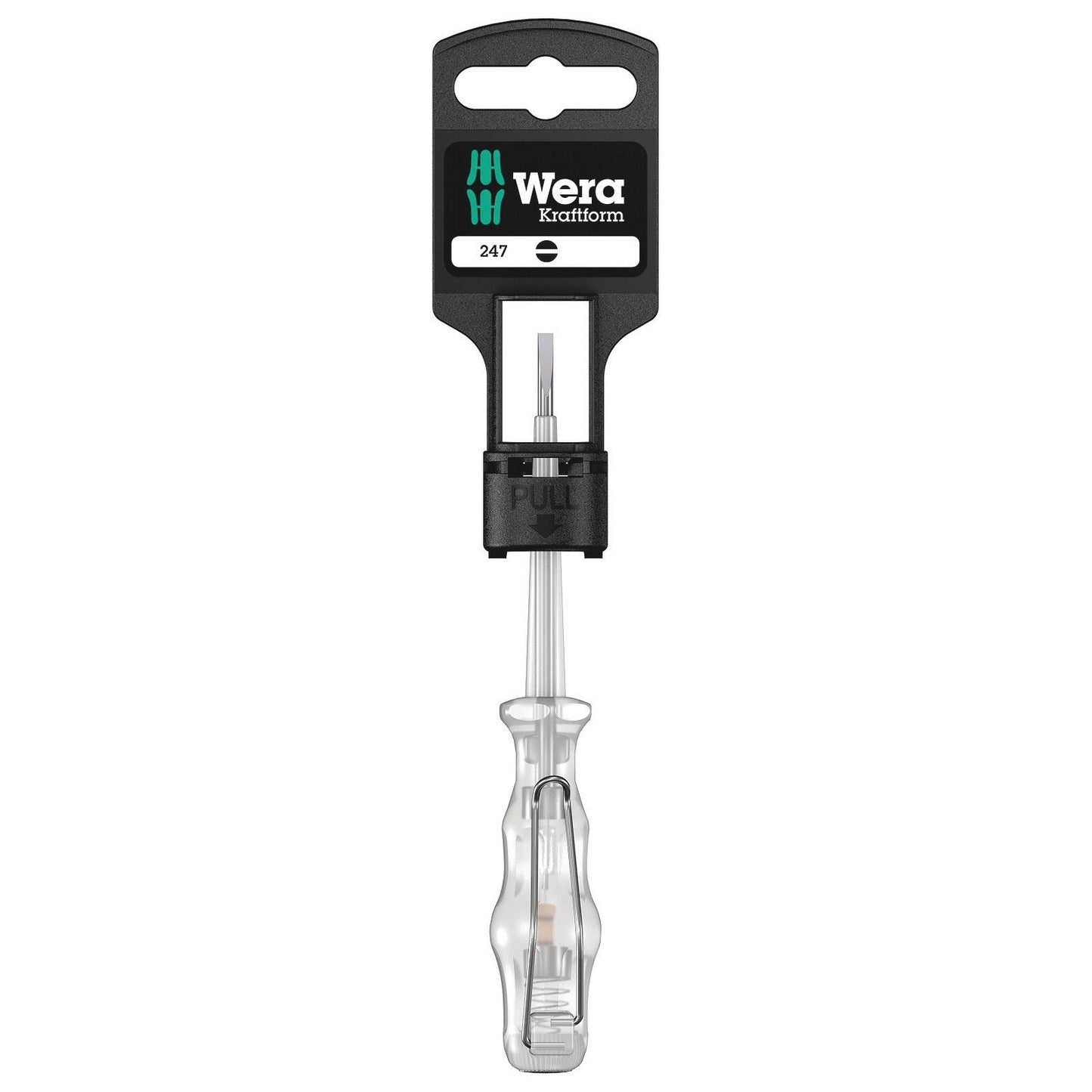 Wera 247 Sb Voltage Tester 3.0/70 K'Form Plus Hangered 100100