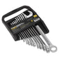 Sealey Combination Spanner Set 11pc Imperial S0857