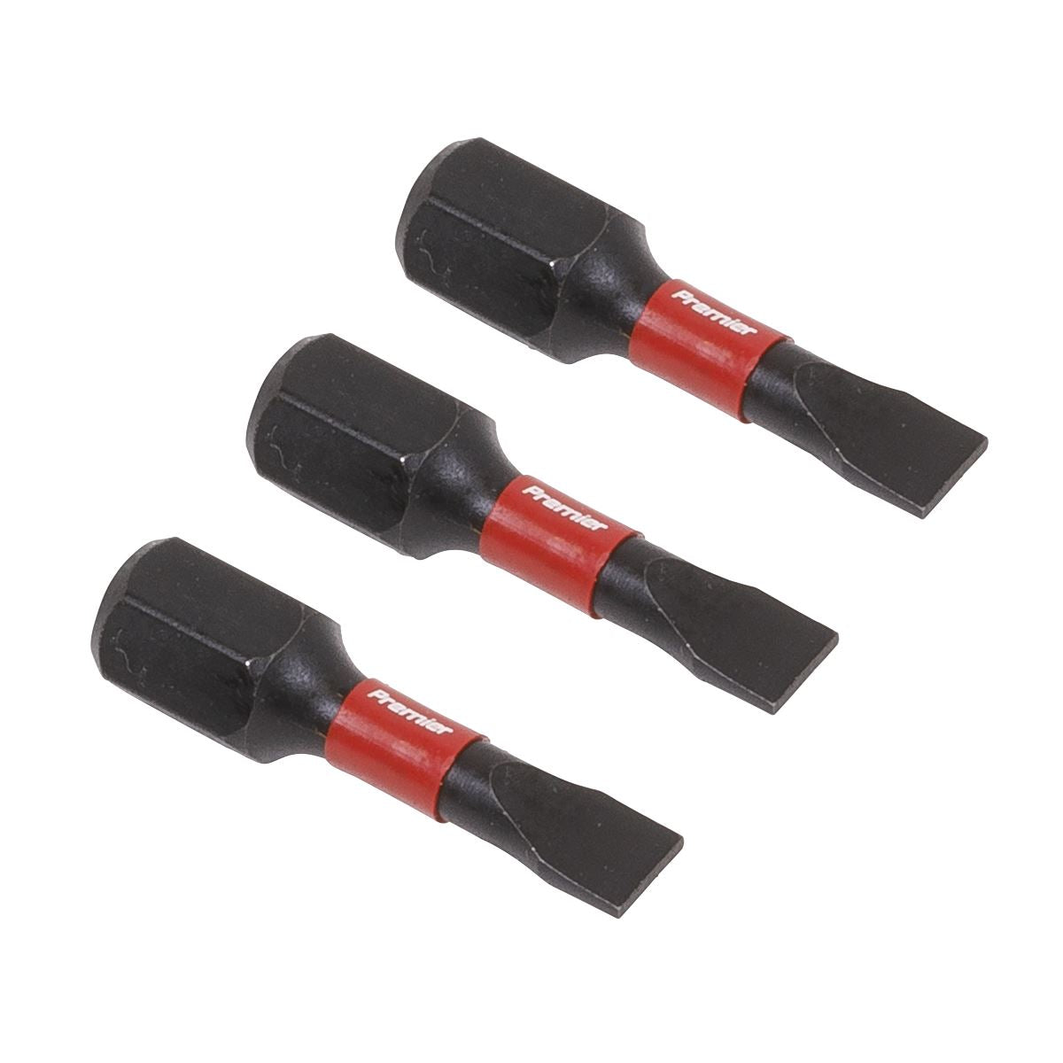 Premier Slotted 4.5mm Impact Power Tool Bits 25mm - 3pc AK8201