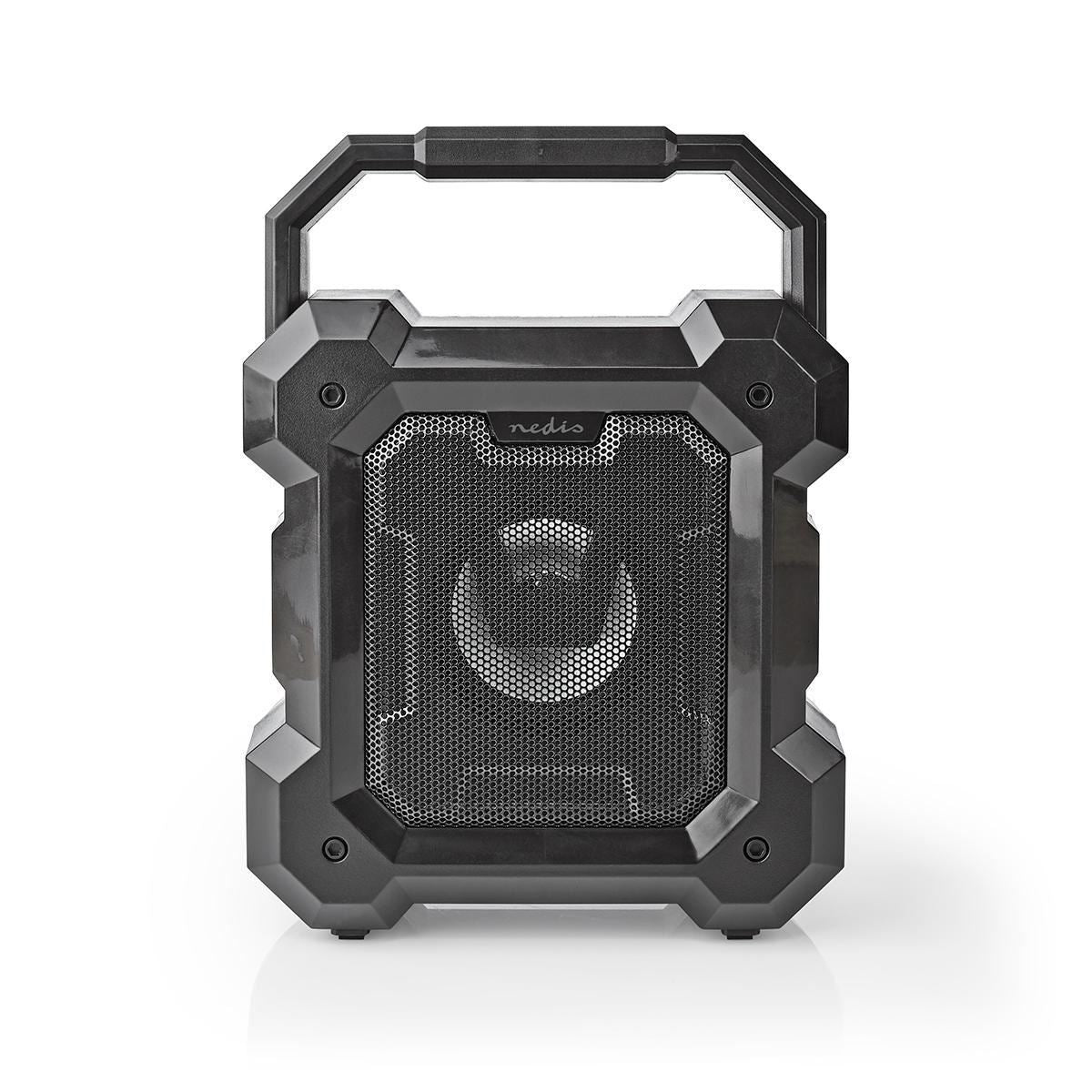 Nedis Bluetooth Speaker Battery play time up to 13 Hours 5W Mono & Microphone - SPBT1003BK