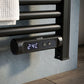 Baridi Electric Heated Towel Rail 1085 x 535mm with LED Display � Black DH371